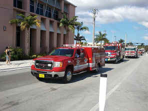 Fire Trucks on Parade